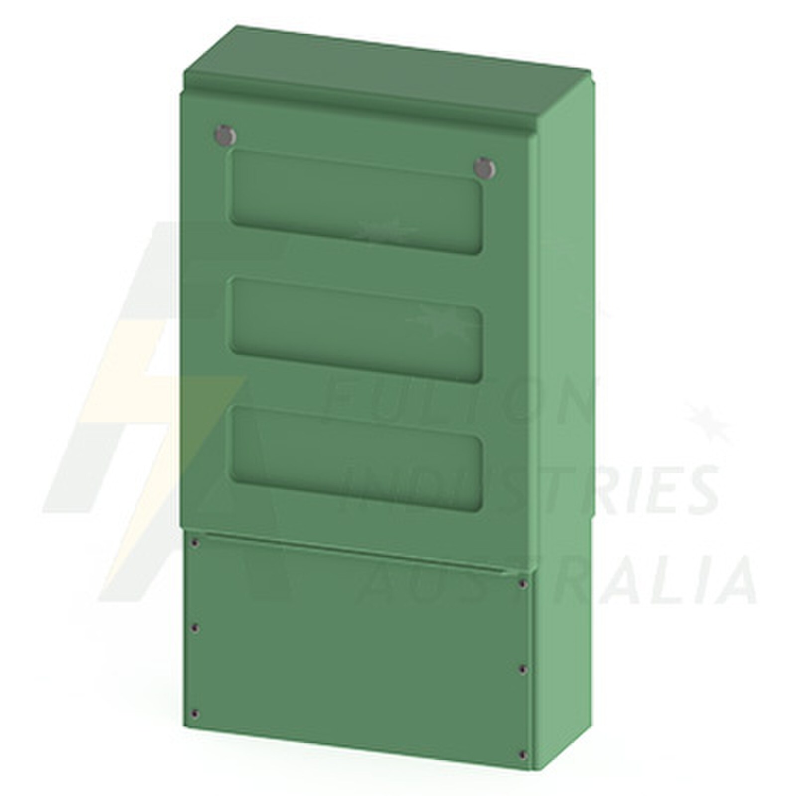 fibreglass green electrical pillar cabinet